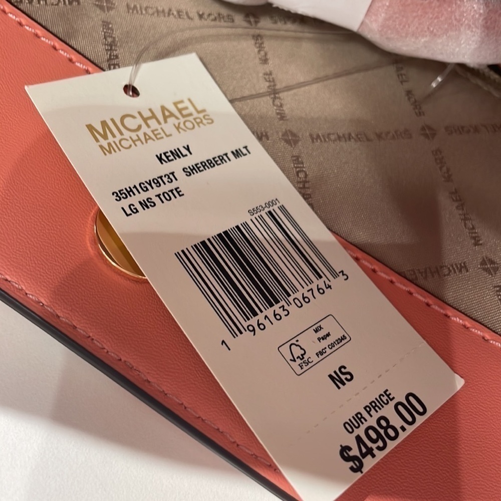 Michael Kors MK logo print Kenly bag tote - Picture 7 of 7